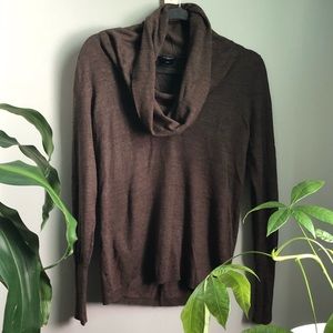 cozy loose top turtleneck sweater